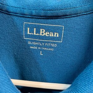 LlBean colored Polo blue Large